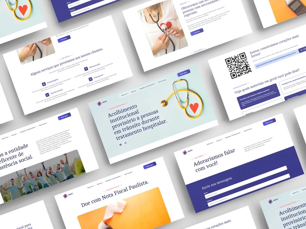 ANAC (Casa do Cardíaco): Redesign estratégico com foco em UX